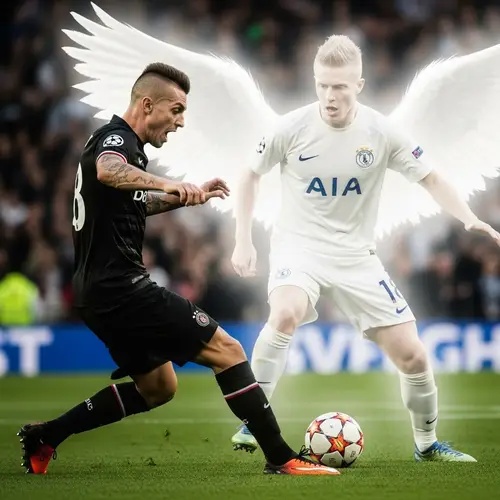 Epic Good vs Evil Battle on the Football Field