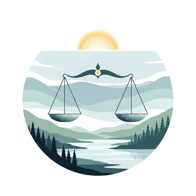 Balanced Scales: Representing Equanimity & Righteousness