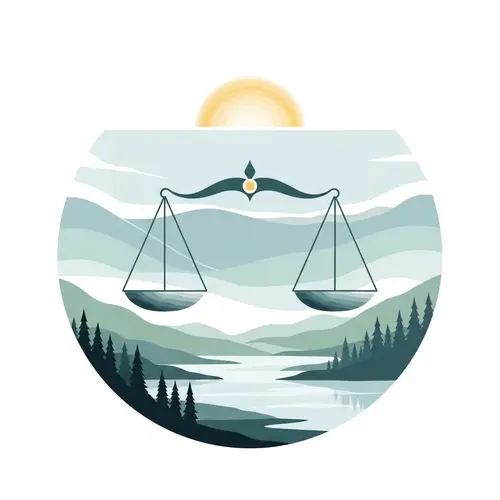 Balanced Scales: Symbol of Equanimity & Moral Integrity