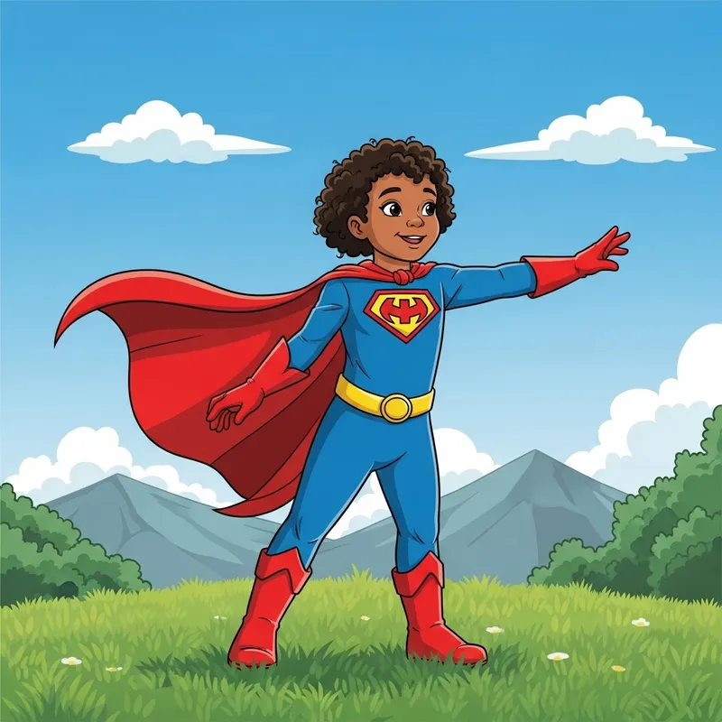 Child Superhero Cape | Joyful Pretend Play