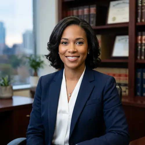 Professional Lawyer Headshot in Business Attire