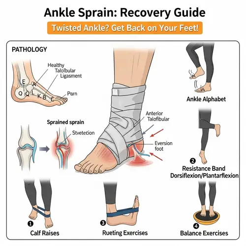 Ankle Sprain Recovery: Exercises & Pathology Explained