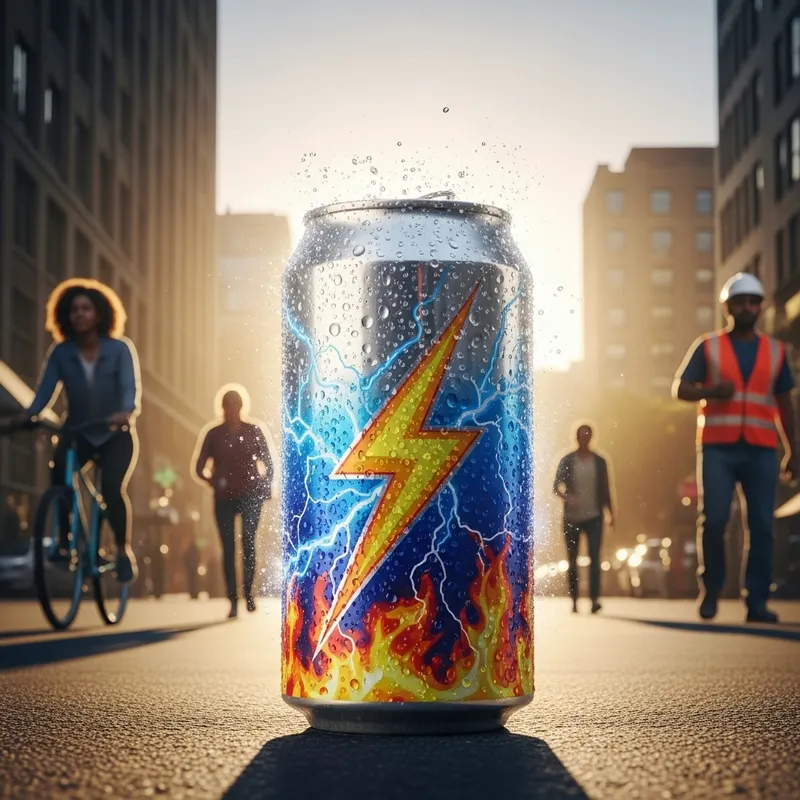 Energizing Energy Drink in Urban Setting Energizing Energy Drink in Urban Setting