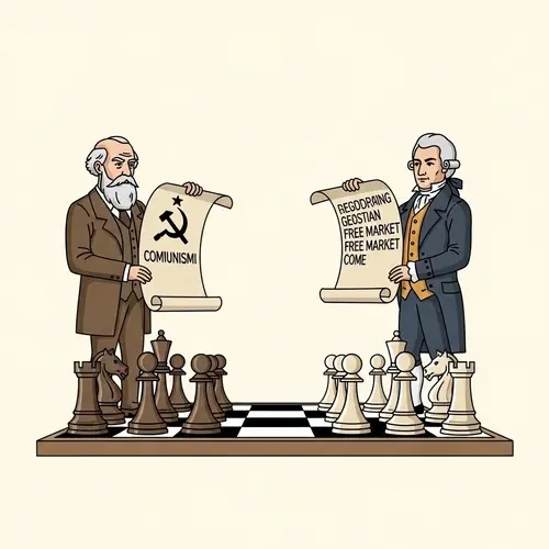 Karl Marx vs Adam Smith Chess Debate