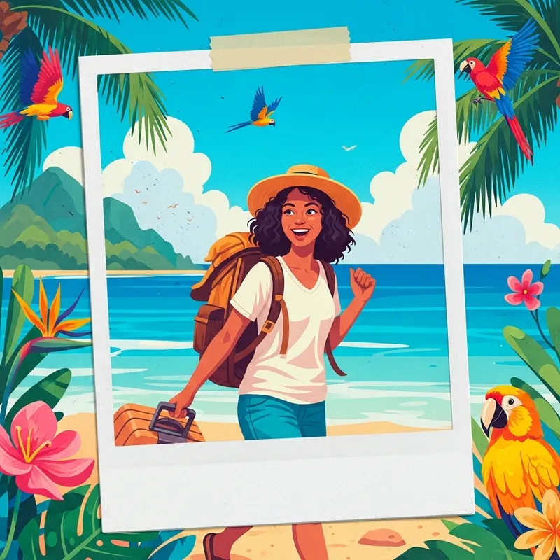 Explore Tropical Paradise: A Joyful Travel Adventure