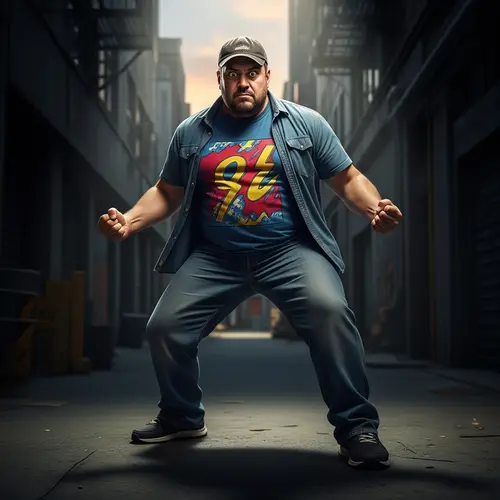 Dramatic Pose Inspiration | Action Stance for Men