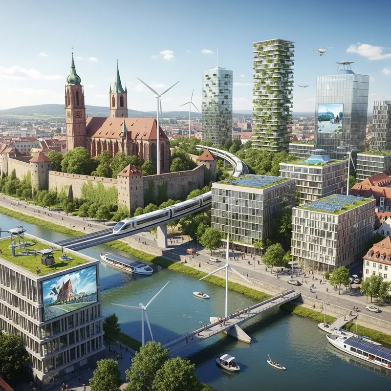 Ingolstadt 2121: Visualizing City Evolution Over 100 Years