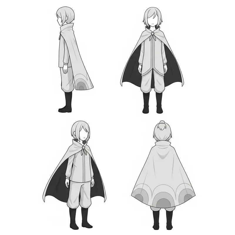 Minimalist Retro Modern Avatars with Anime Influence