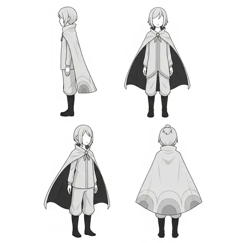 Japanese Retro Modern Avatars Inspired by Journey and Jujutsu Kaisen