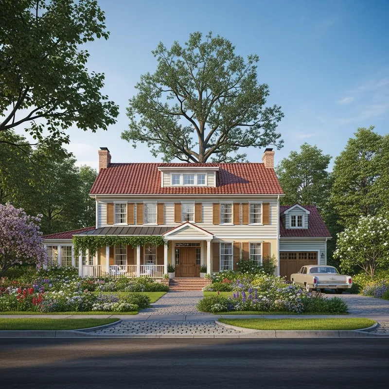 Classic Suburban House in Peaceful Neighborhood - Tranquil Haven Classic Suburban House in Peaceful Neighborhood - Tranquil Haven