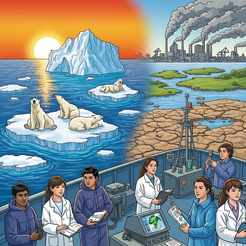 Impacts of Global Warming on Arctic Wildlife and Climate