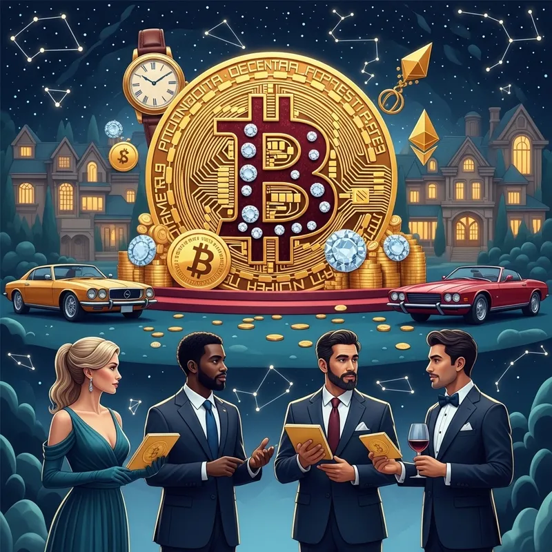 Luxurious Bitcoin Potential in Luxury Style