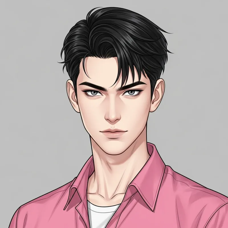 Bj Alex Lookalike in Pink Shirt | Trendy University Vibes