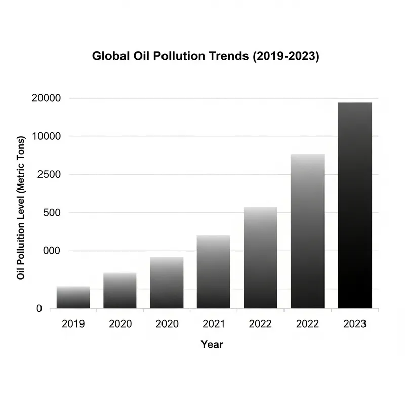 Rise in Pollution over Last 5 Years by Petroleum