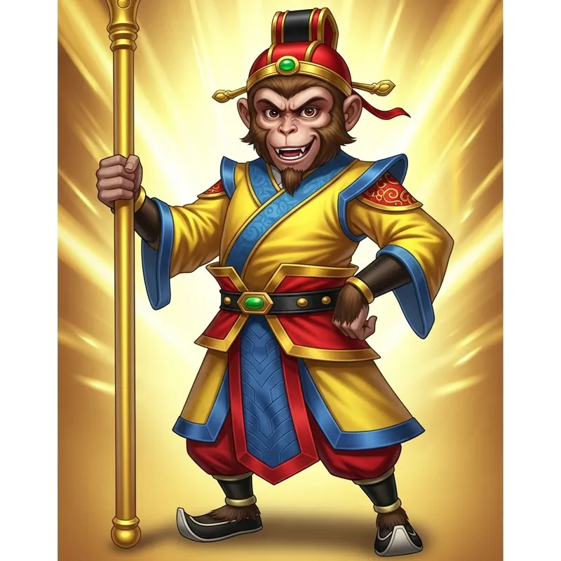 Sunwukong - Mythical Monkey King with Celestial Power Sunwukong - Mythical Monkey King with Celestial Power