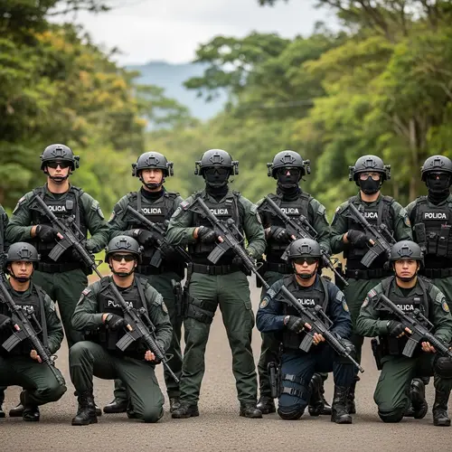 Penitentiary Police Unit in Costa Rica | Tactical Team Ready for Action
