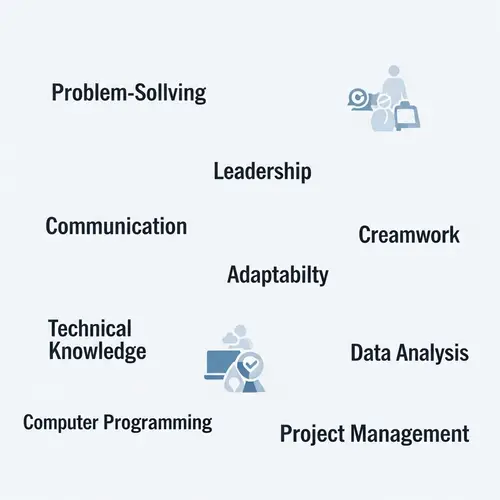 Professional Skills Background for LinkedIn Profile