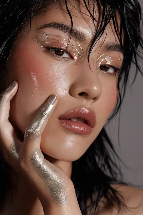 Stunning Editorial Beauty Close-Up Photography