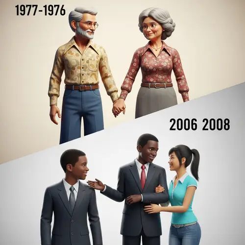 Family Love 1977-1978 2006-2008 3D Scene