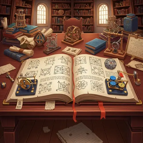 Mathematical Adventure: Riddles in an Ancient Library