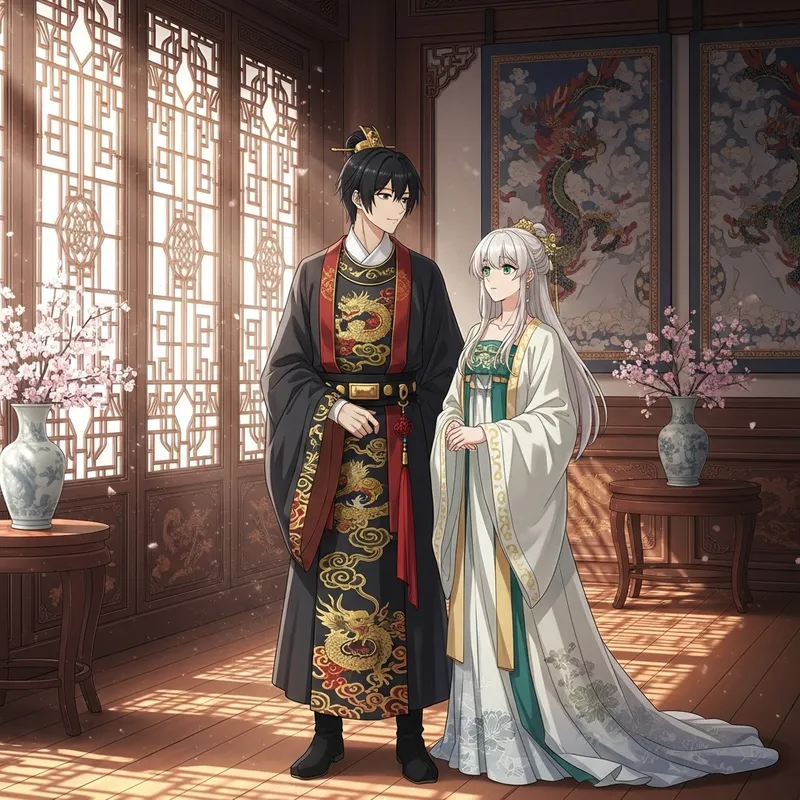 Prince Zuko & the Enigmatic Girl in the Palace