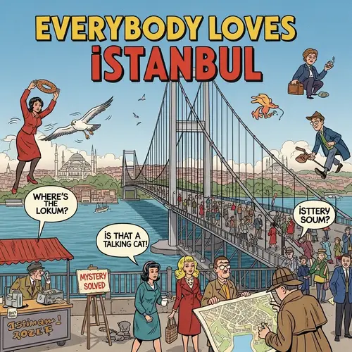 Humorous Album Cover for 'Everybody Loves Istanbul'
