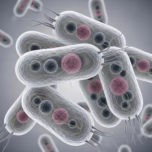 Detailed 3D Neisseria Gonorrhoeae Bacteria Image