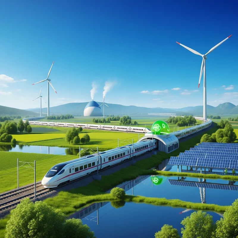 Future of Transportation: High Speed Trains and Green Energy