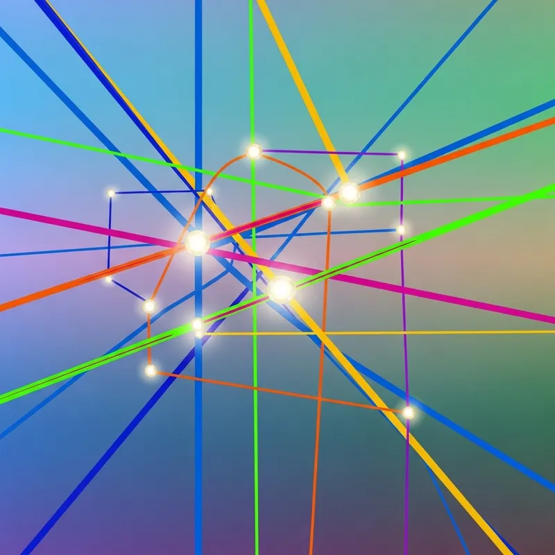 Positive Intelligence Abstract Art - Engaging Visuals