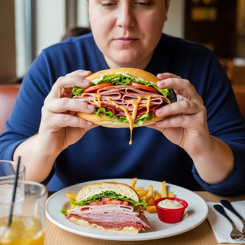Ginormous Sandwich: Savoring a Mouthwatering Bite