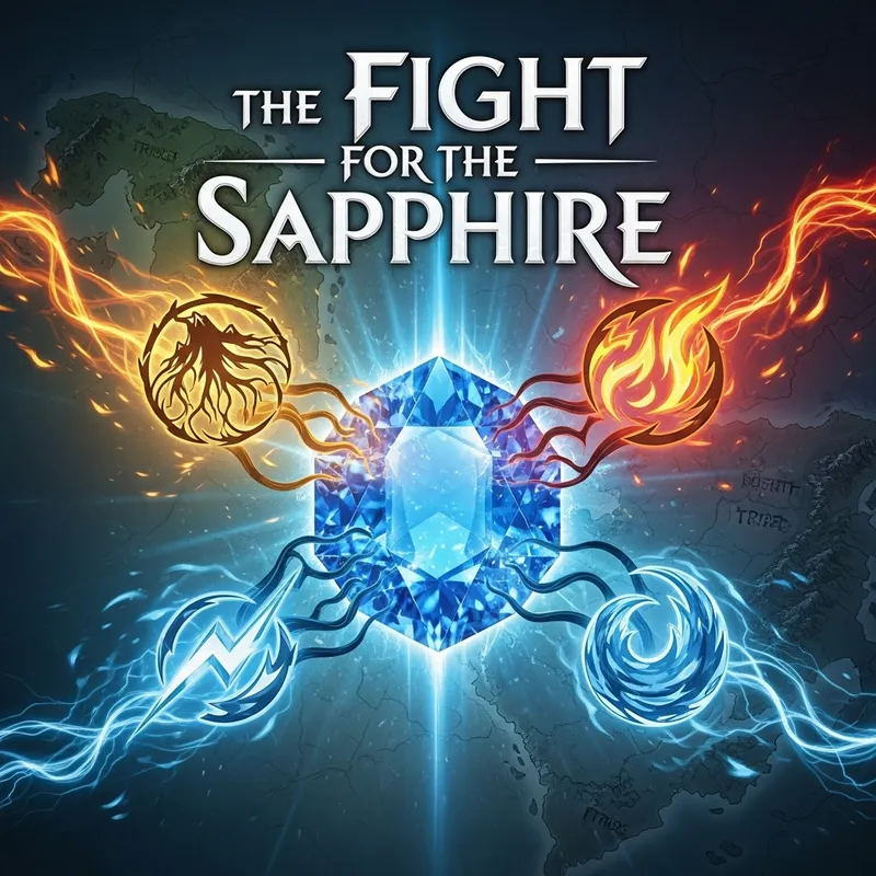 The Sapphire Struggle: Novel of Elemental Tribes & Adventure