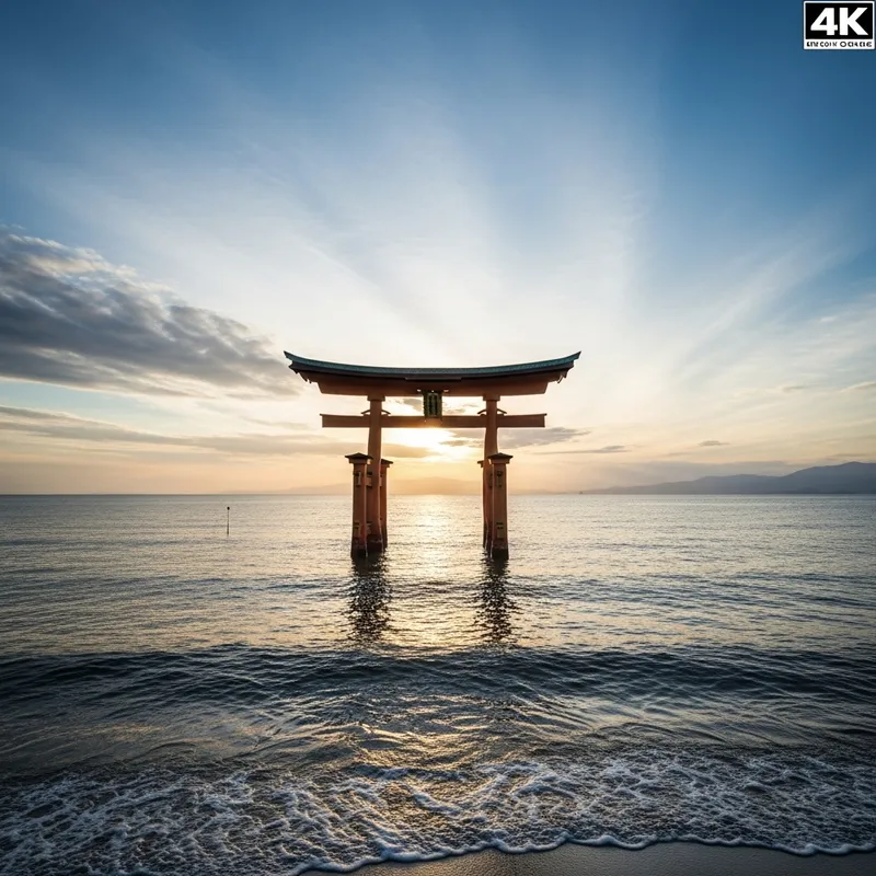Stunning Japanese Torii Gate HD Wallpaper