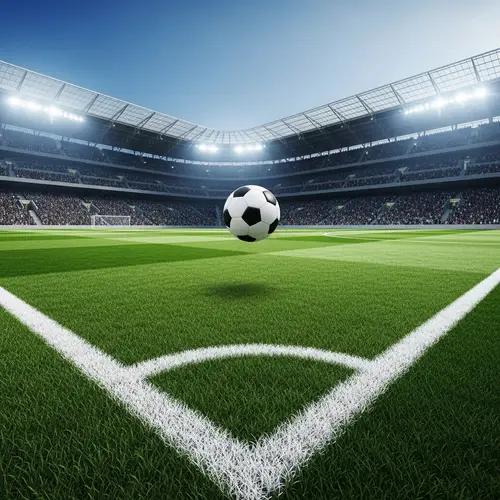 High-Resolution Football Match Banner for Print