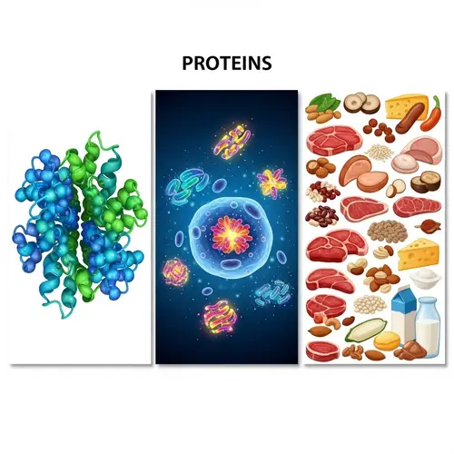 Proteins: Structure, Function & Sources