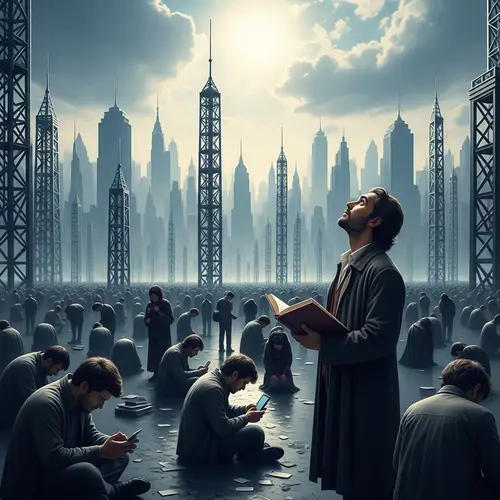 Romanticism vs. Modern Society: A Visual Critique