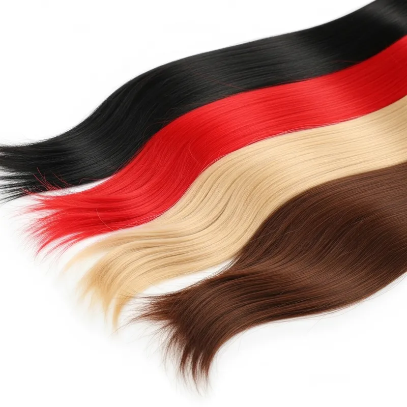 Vibrant Hair Extensions for a Glamorous Look
