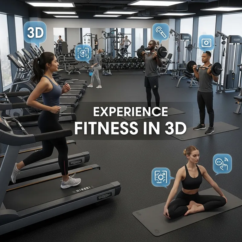 Experience Fitness in 3D: Interactive Studio Tour Experience Fitness in 3D: Interactive Studio Tour