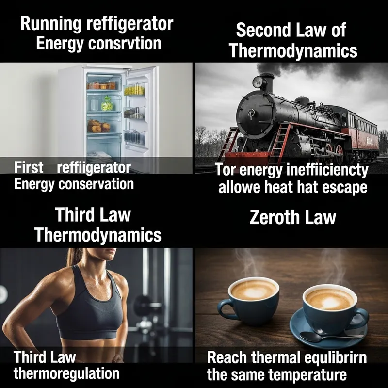 Exploring Practical Application of Thermodynamics Laws