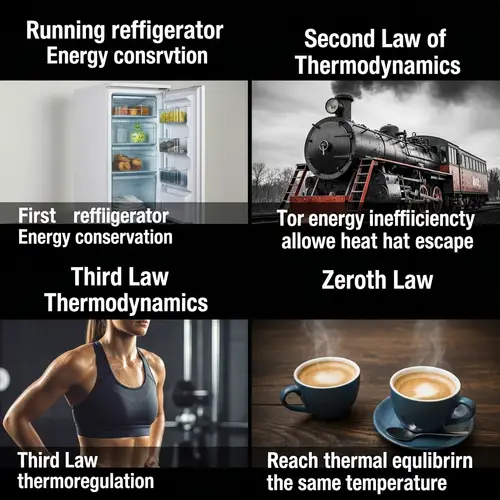 Practical Applications of Laws of Thermodynamics in Action