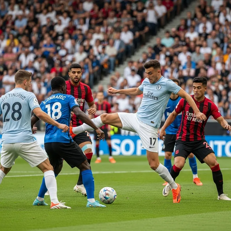 90 Minutes Football Match Illustration for YouTube