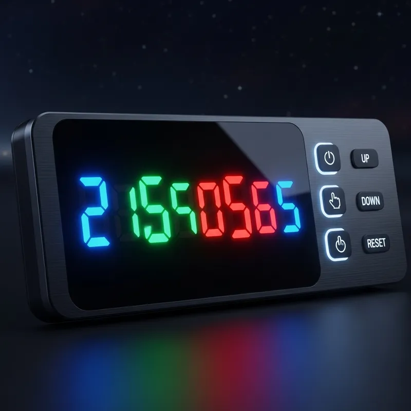 Futuristic Digital Counter - DIGICOUNT Futuristic Digital Counter - DIGICOUNT