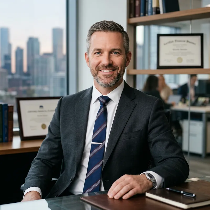 Confident Financial Advisor Headshot