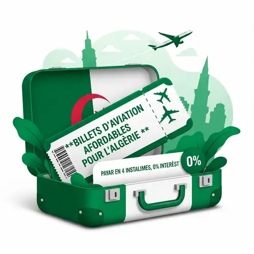 Affordable Airline Tickets to Algeria: Pay in 4 Instalments