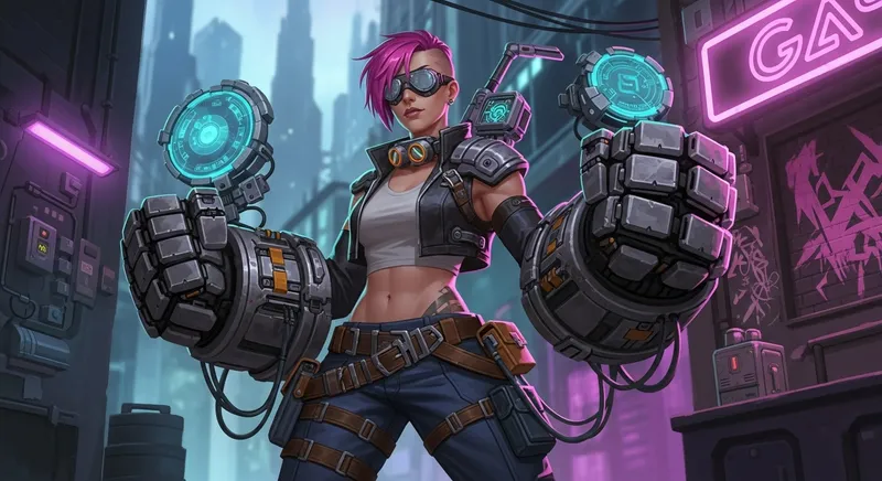 Vi: The Powerful Rebel from Arcane Vi: The Powerful Rebel from Arcane