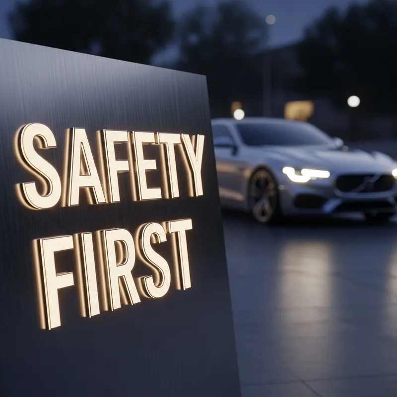 Stunning DUREX Sign & Sleek Modern Car