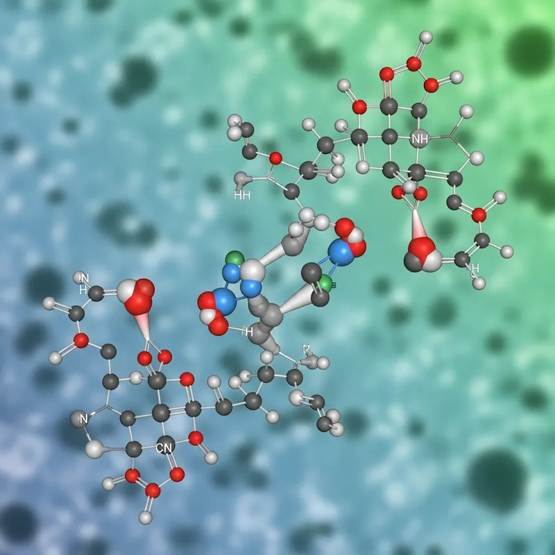 Colorful Medicinal Chemistry Illustration of Protein Kinase Activators