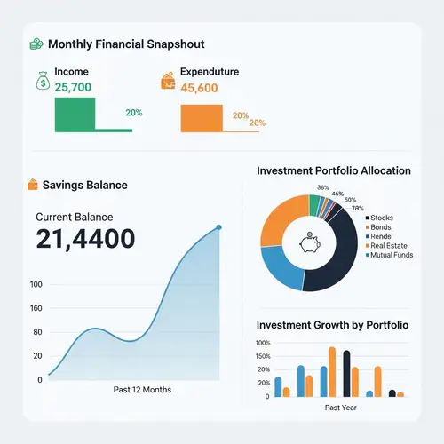 Sophisticated Personal Financial Planning Chart