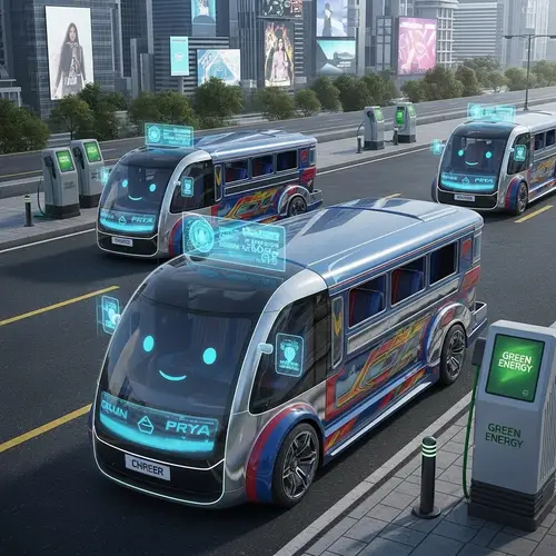 Futuristic Jeepneys | Advanced Technology Transport Vehicles