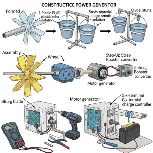 Constructing a Hydroelectric Power Generator: Detailed Process