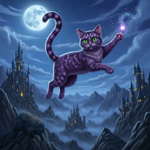 Magical Cat Chronicles: Enchanting Fairytale Adventure